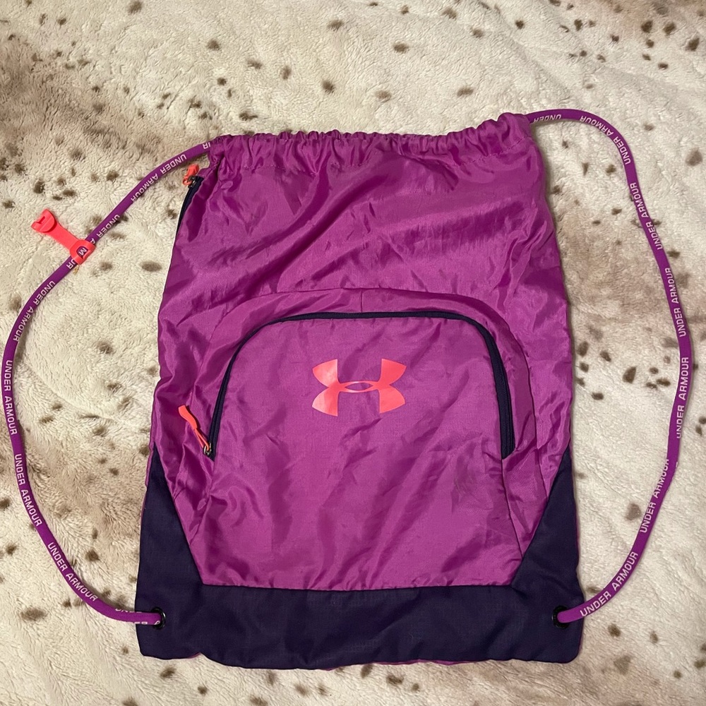 Under armor draw string bag
